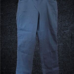 Croft & Barrow Blue Chinos Relaxed Fit Cotton Blend